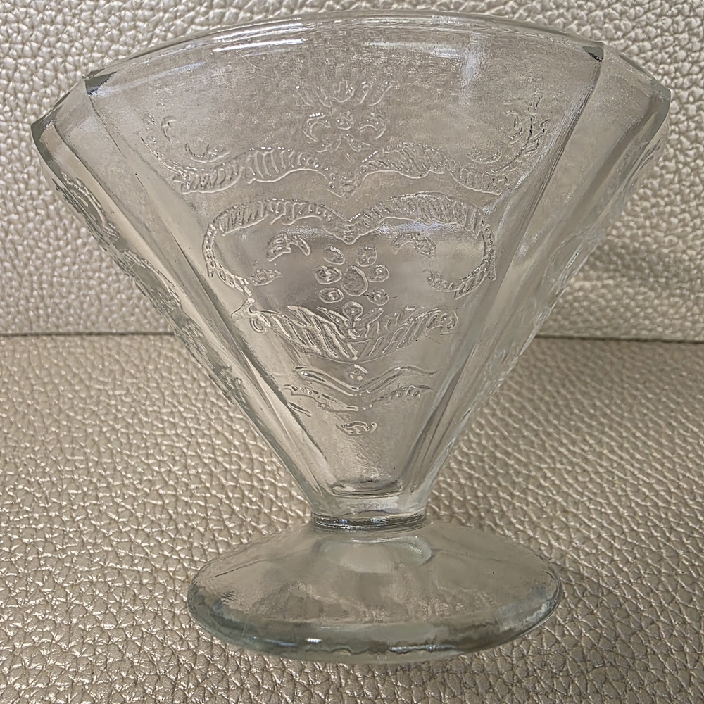 Vintage Madrid Set Of 6 Elegant Glass Dessert Bowl Or Cocktale Glass